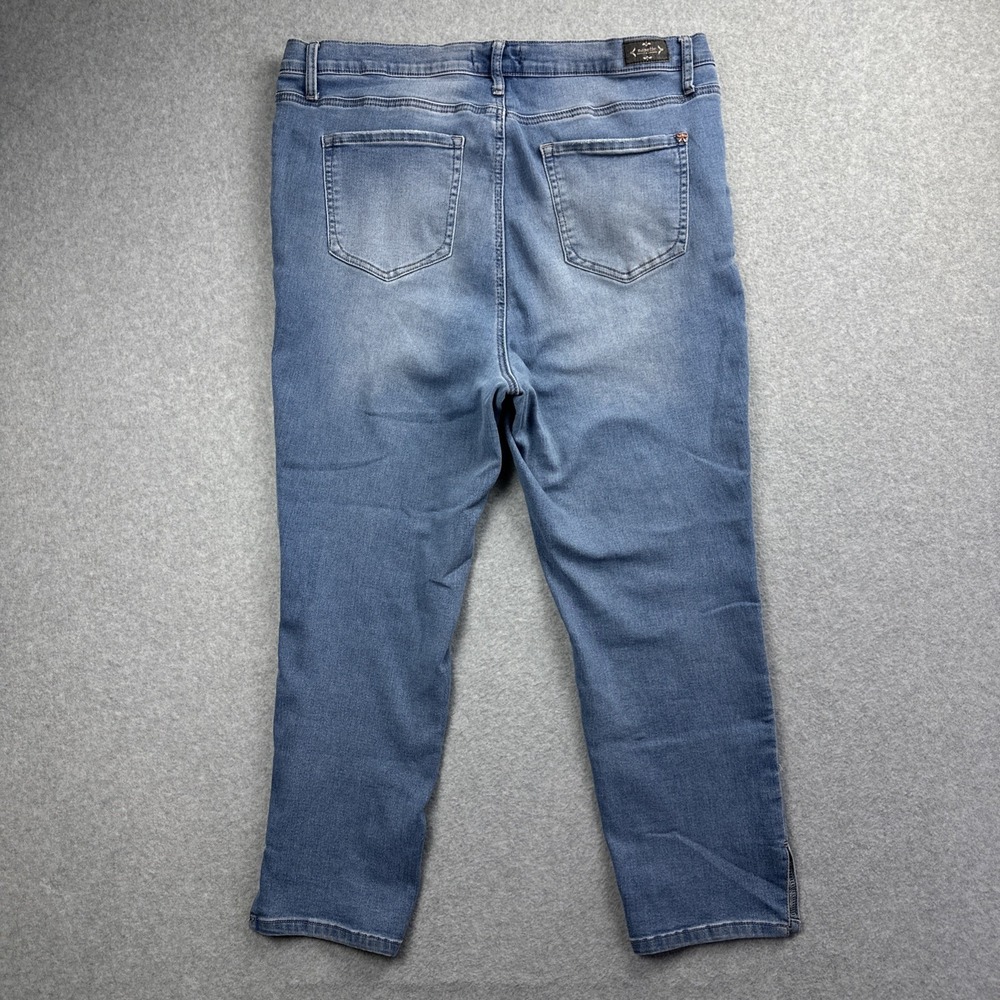 Nanette Lepore Women's Belle High Rise‎ Ankle Skinny Jeans Size 18 - Picture 4 of 9